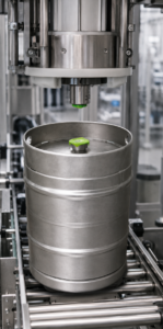 automatic keg sealing