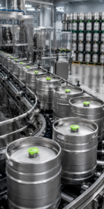 automatic keg sealing